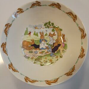 Royal Doulton Bunnykins Cereal Bowl, 6.5", NEW